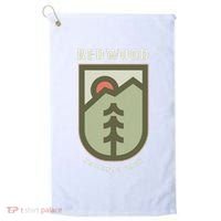 Family Vacation Gift Redwood National Park Golf Towel thumb 0