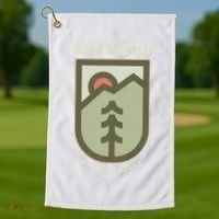 Family Vacation Gift Redwood National Park Golf Towel thumb 1
