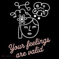 Feelings Valid Health Inspirational Quote Coffee Mug thumb 5