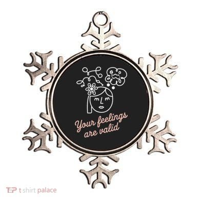Feelings Valid Health Inspirational Quote Ornament