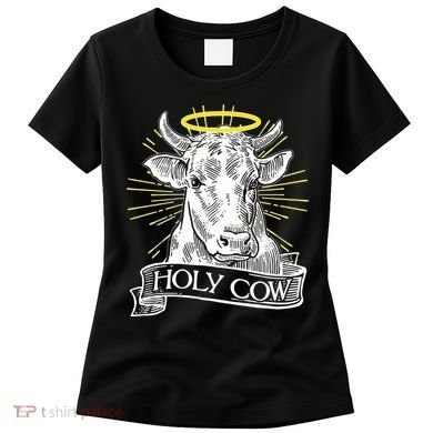 Funny Vintage Holy Cow Women's T-Shirt