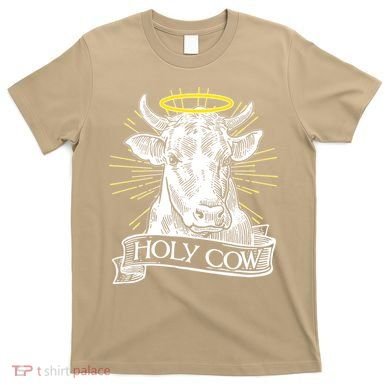 Funny Vintage Holy Cow T-Shirt