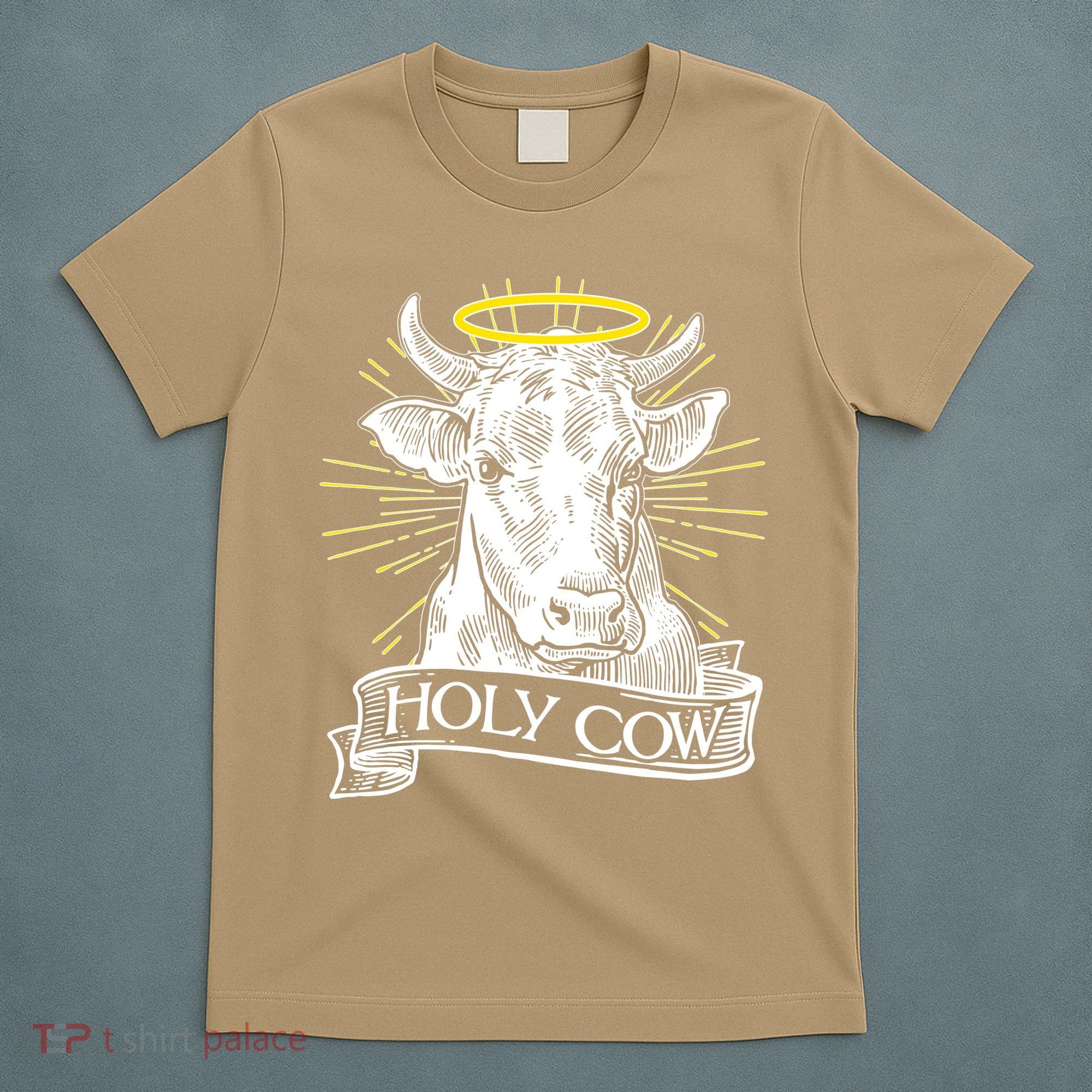Funny Vintage Holy Cow T-Shirt