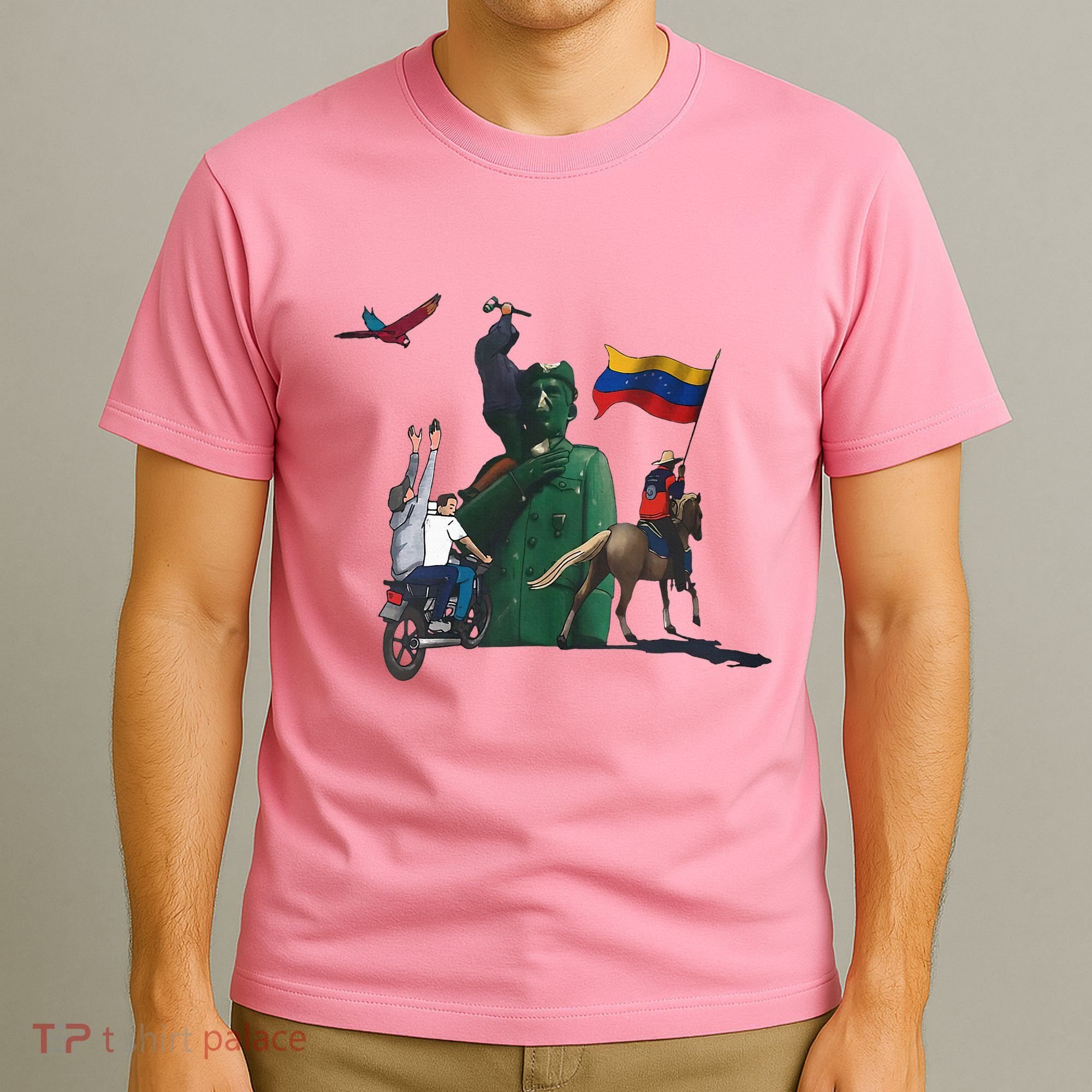 Free Venezuela Hasta El Final Abajo Cadenas T-Shirt