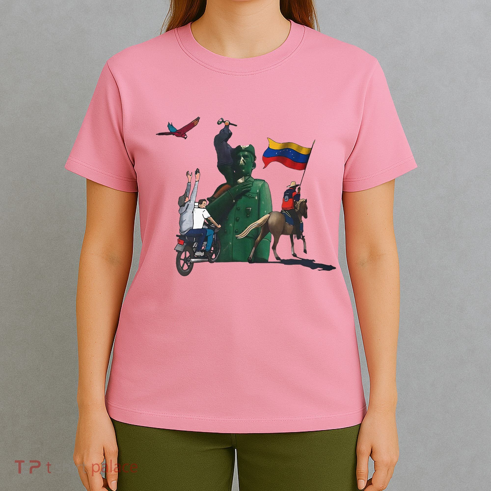 Free Venezuela Hasta El Final Abajo Cadenas T-Shirt