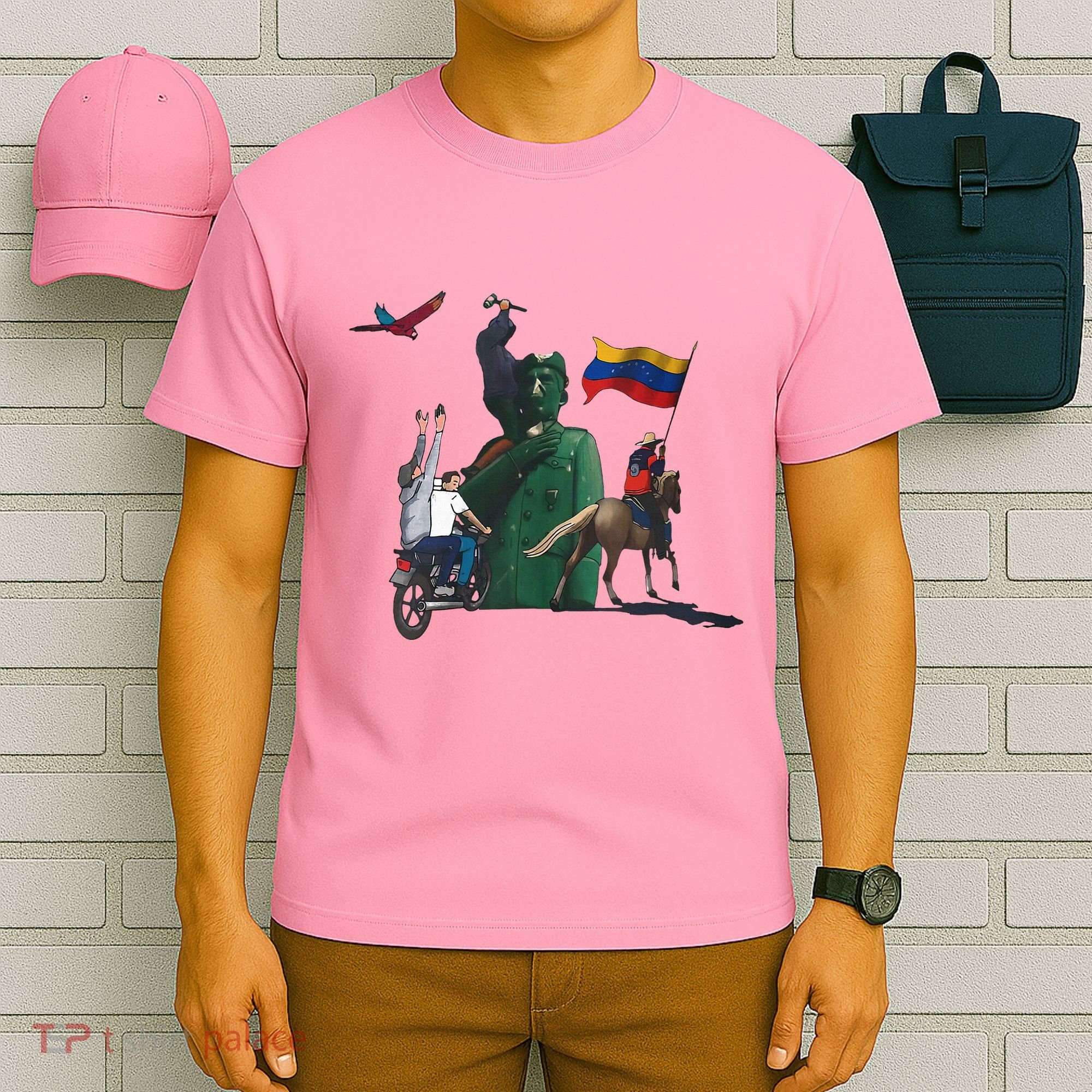 Free Venezuela Hasta El Final Abajo Cadenas T-Shirt