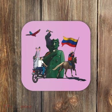 Free Venezuela Hasta El Final Abajo Cadenas Coaster
