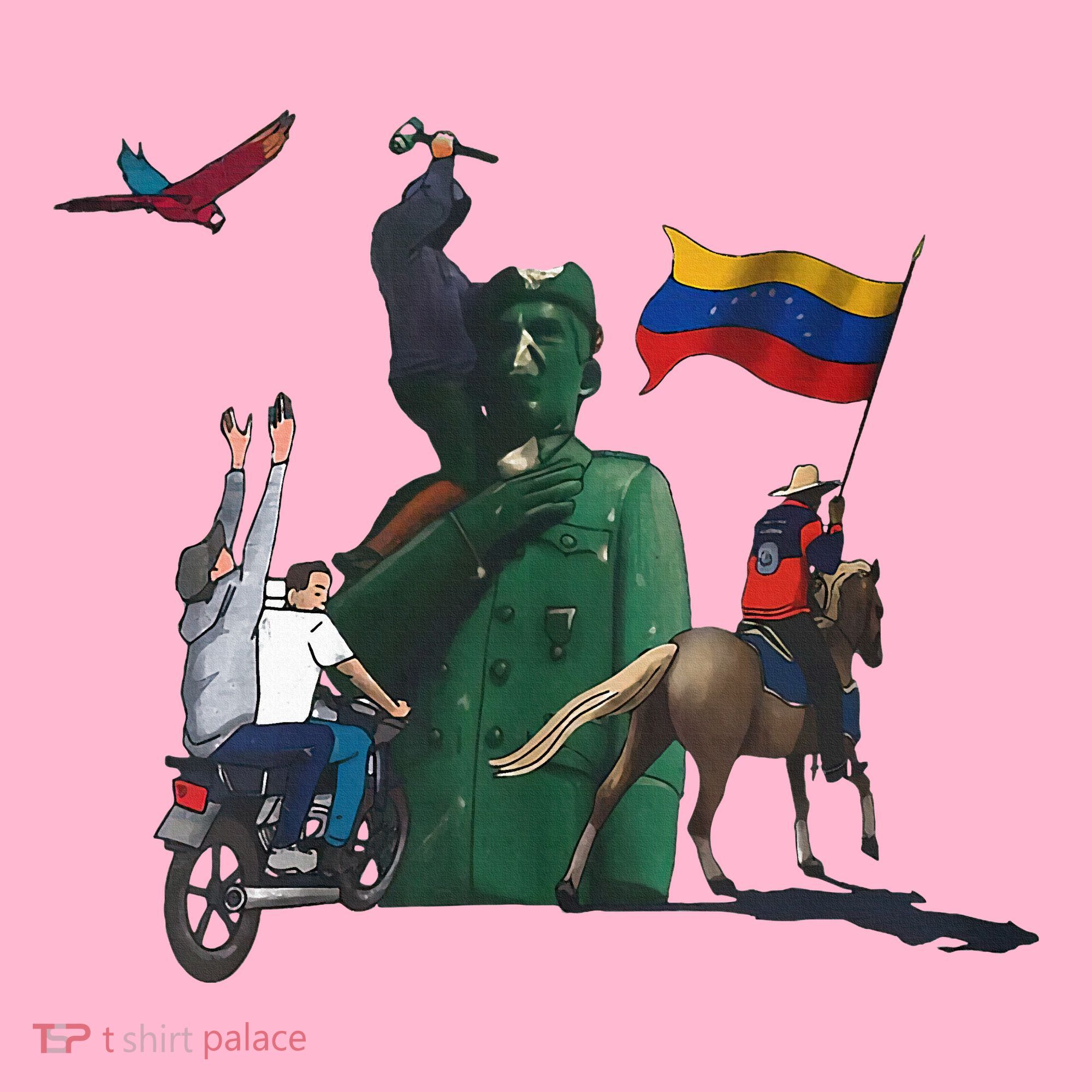 Free Venezuela Hasta El Final Abajo Cadenas Mousepad