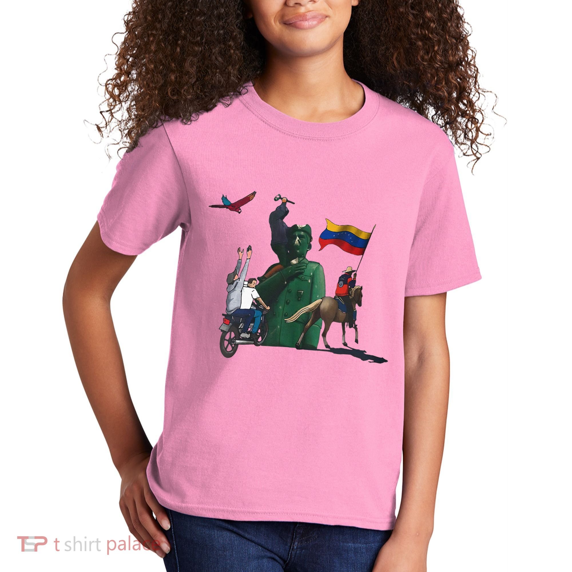 Free Venezuela Hasta El Final Abajo Cadenas Kids T-Shirt