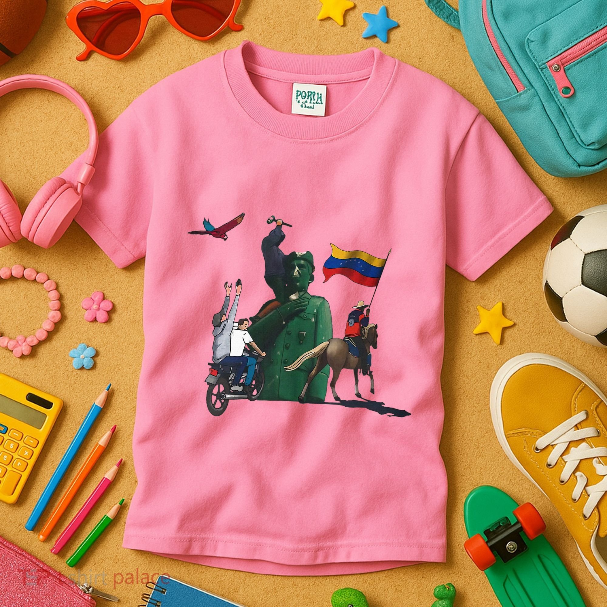 Free Venezuela Hasta El Final Abajo Cadenas Kids T-Shirt