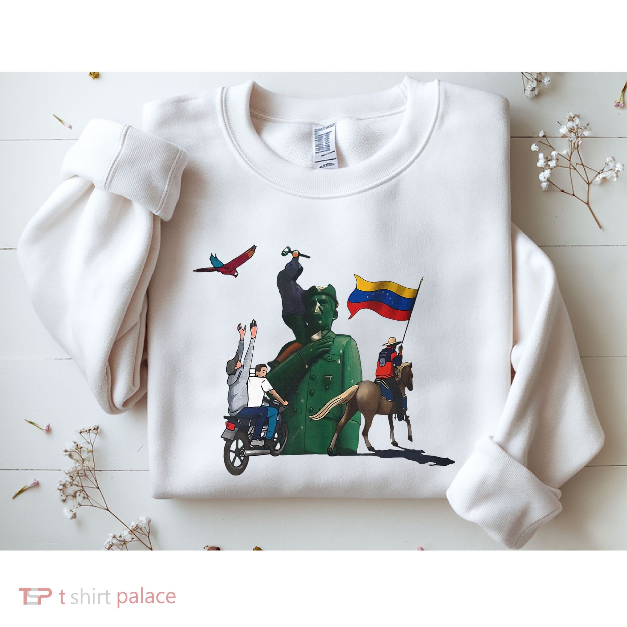 Free Venezuela Hasta El Final Abajo Cadenas Sweatshirt