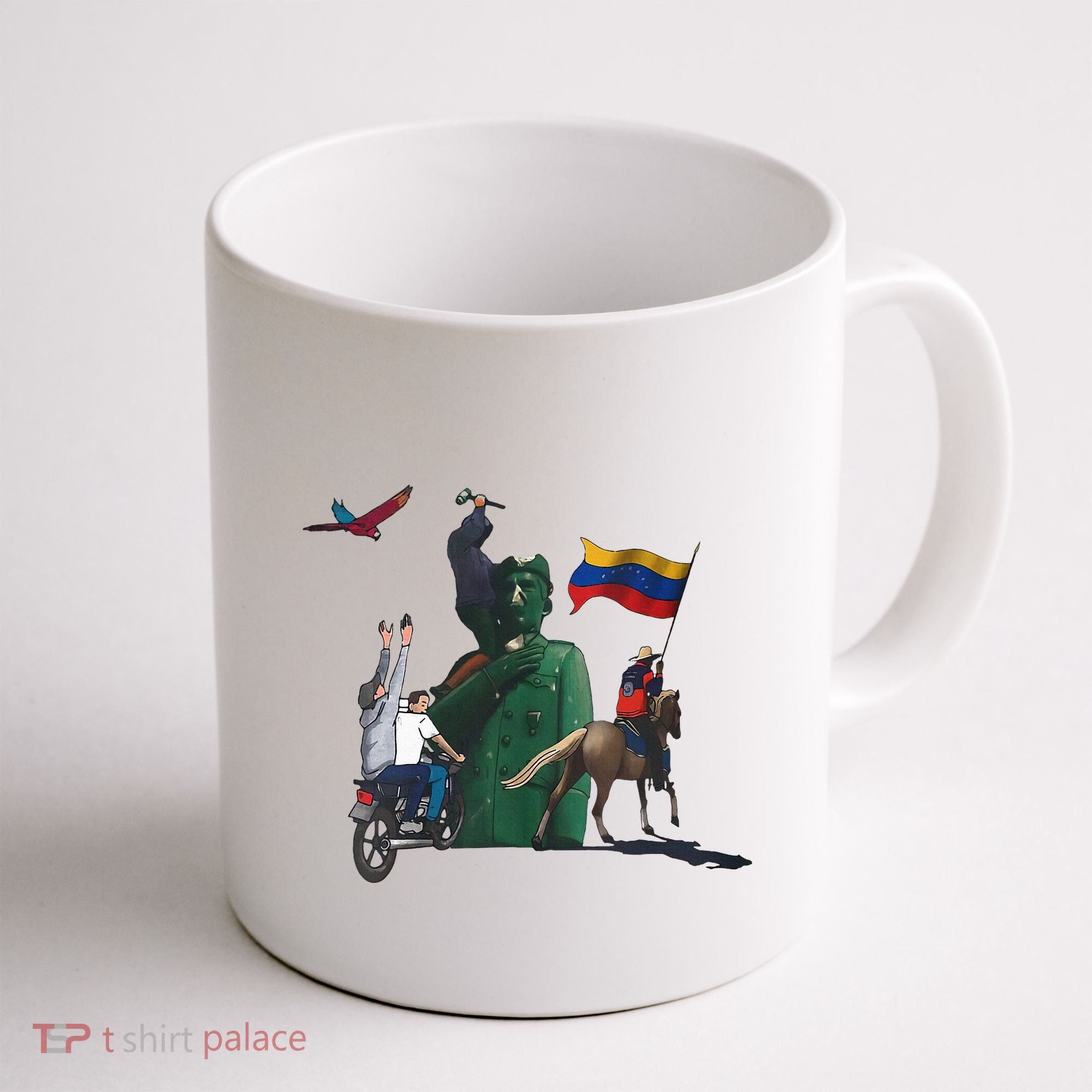 Free Venezuela Hasta El Final Abajo Cadenas Coffee Mug