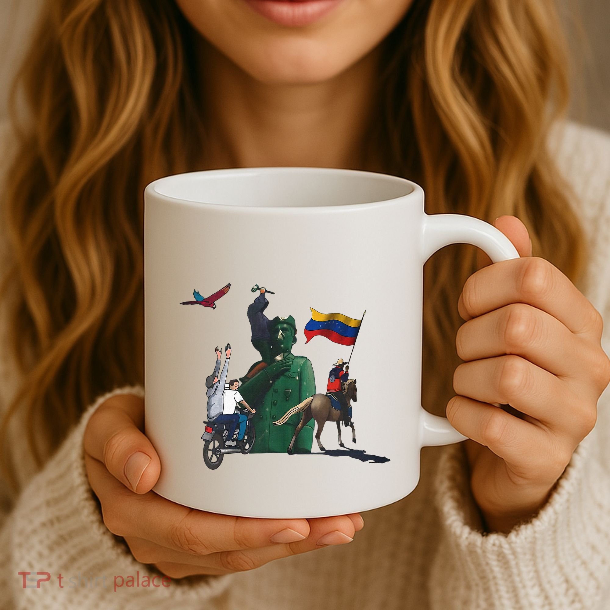 Free Venezuela Hasta El Final Abajo Cadenas Coffee Mug