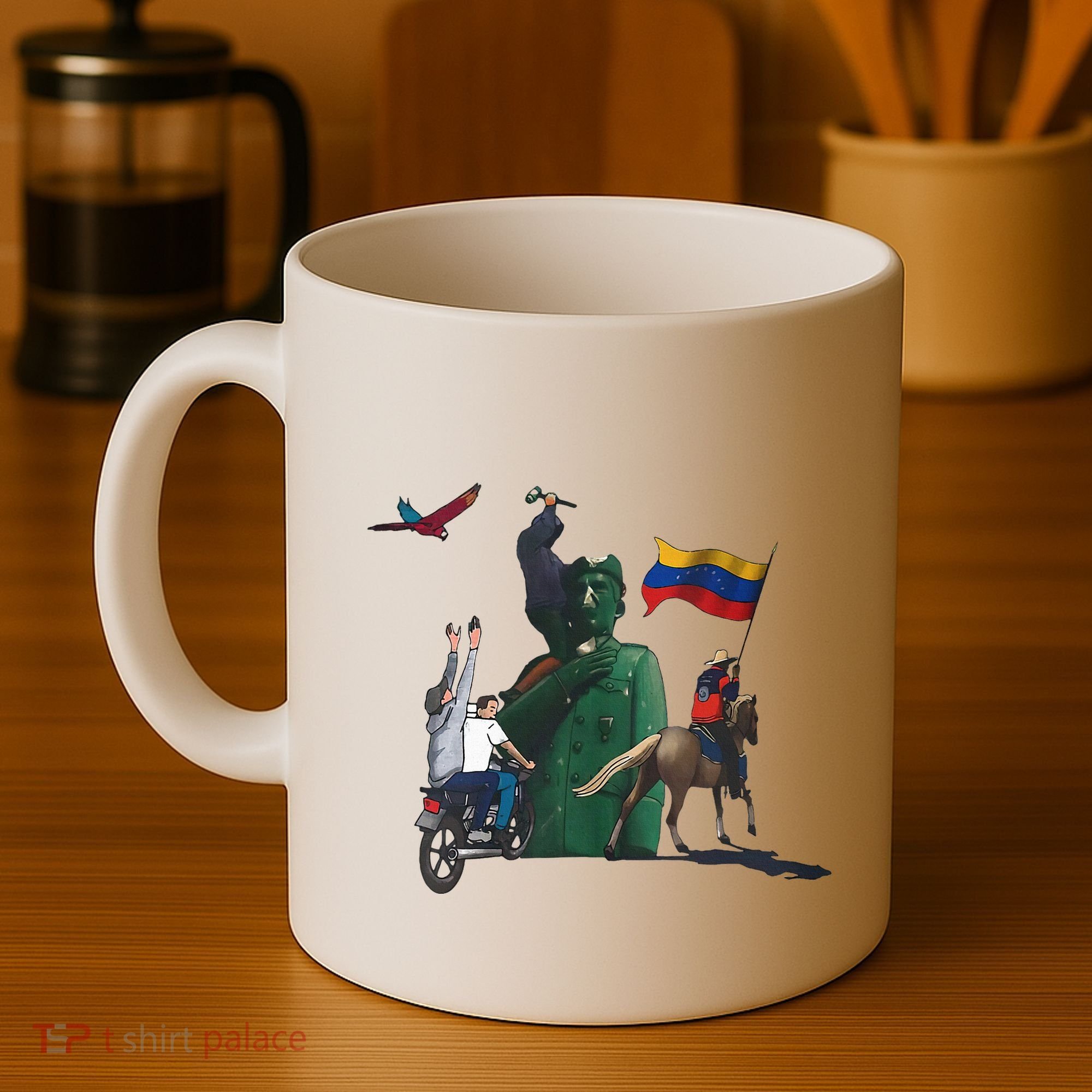 Free Venezuela Hasta El Final Abajo Cadenas Coffee Mug