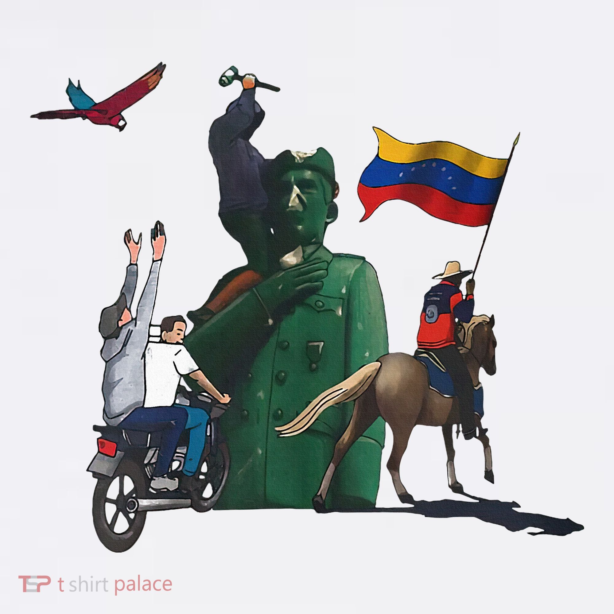 Free Venezuela Hasta El Final Abajo Cadenas Ornament