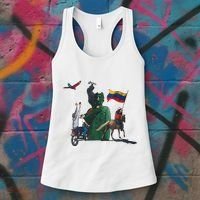 Free Venezuela Hasta El Final Abajo Cadenas Women's Tank Top thumb 3