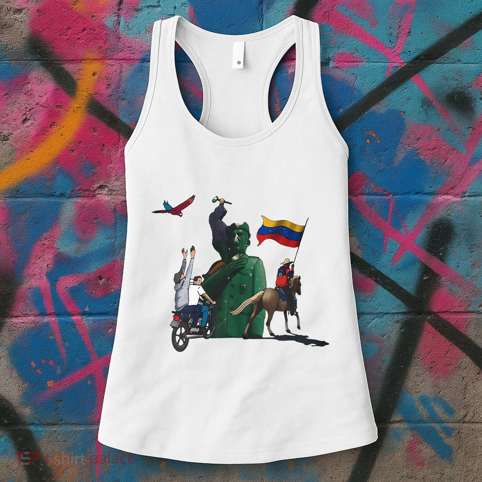 Free Venezuela Hasta El Final Abajo Cadenas Women's Tank Top
