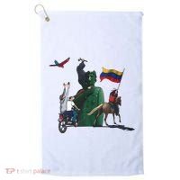Free Venezuela Hasta El Final Abajo Cadenas Golf Towel thumb 0