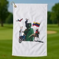 Free Venezuela Hasta El Final Abajo Cadenas Golf Towel thumb 1