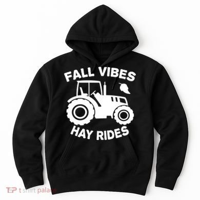 Fall Vibes Hay Rides Season Hoodie