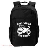 Fall Vibes Hay Rides Season Backpack thumb 0