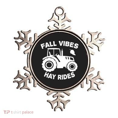 Fall Vibes Hay Rides Season Ornament