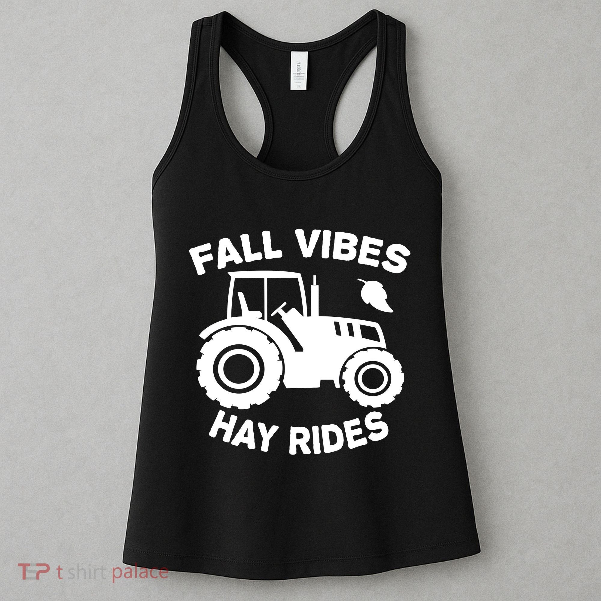 Fall Vibes Hay Rides Season Women's Tank Top