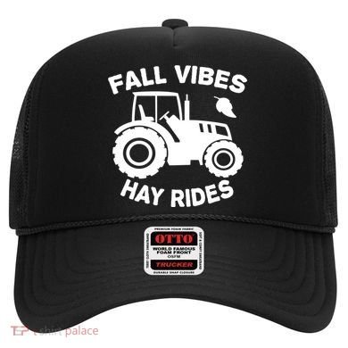 Fall Vibes Hay Rides Season Hat