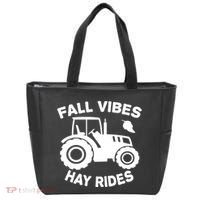 Fall Vibes Hay Rides Season Tote Bag thumb 0