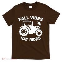 Fall Vibes Hay Rides Season T-Shirt thumb 0