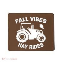 Fall Vibes Hay Rides Season Mousepad thumb 0