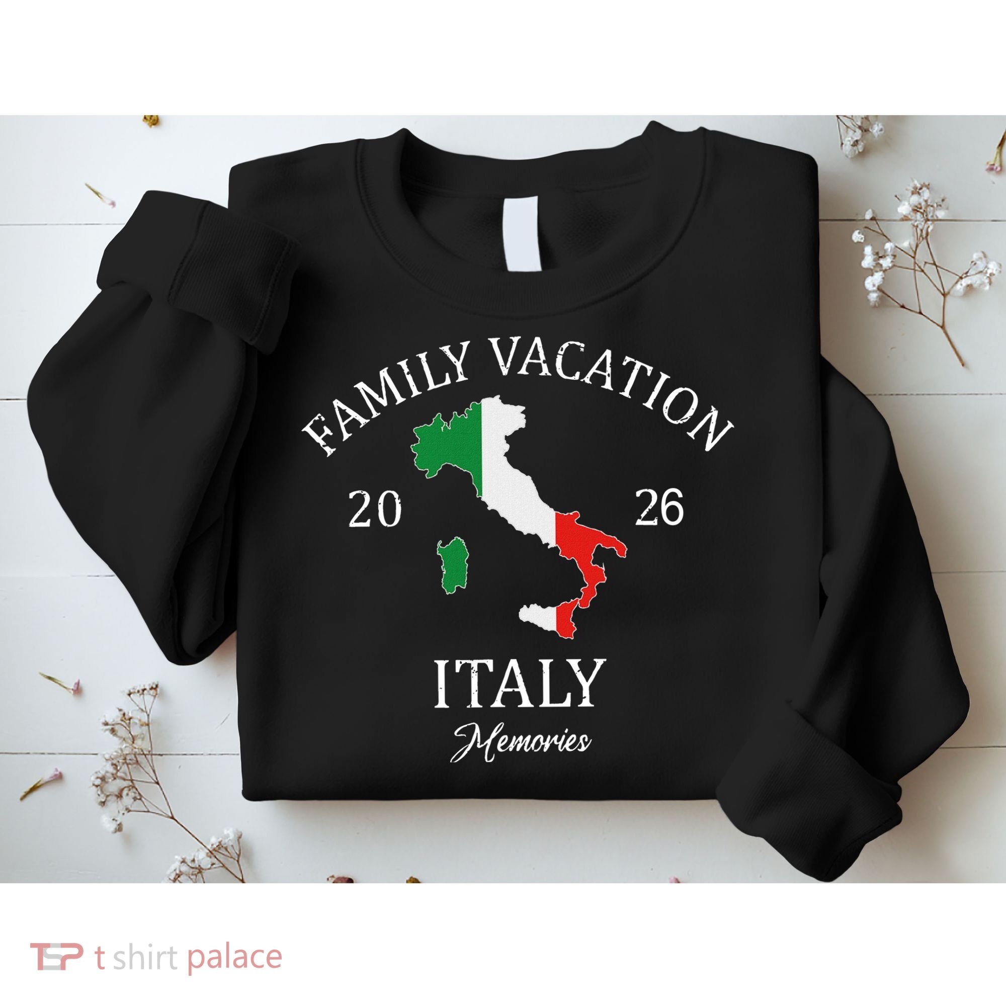 Family Vacation Italy 2026 Family Travel Squad  Sweatshirt