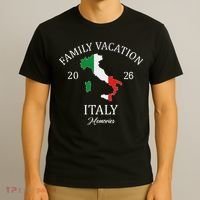 Family Vacation Italy 2026 Family Travel Squad  T-Shirt thumb 3