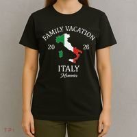 Family Vacation Italy 2026 Family Travel Squad  T-Shirt thumb 4