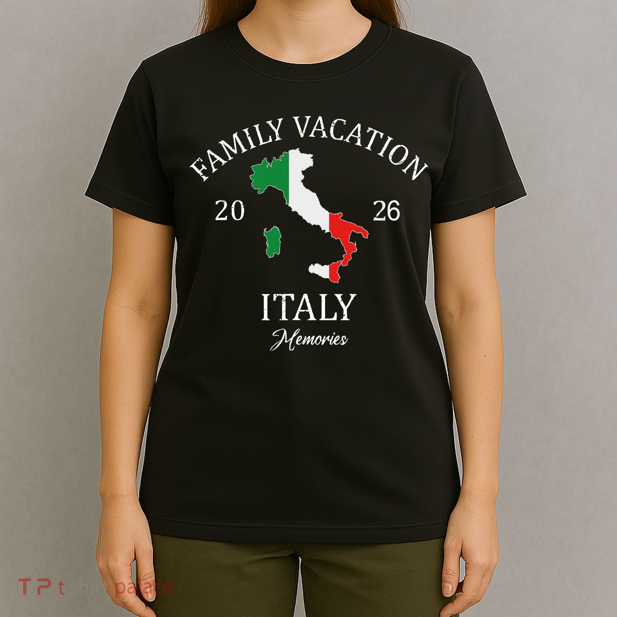 Family Vacation Italy 2026 Family Travel Squad  T-Shirt