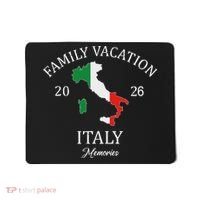 Family Vacation Italy 2026 Family Travel Squad  Mousepad thumb 0