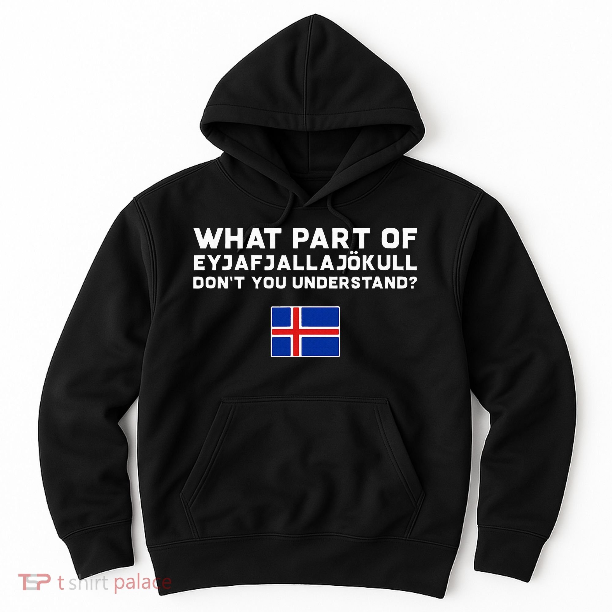 Funny Volcano Iceland Hoodie
