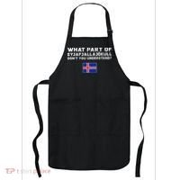 Funny Volcano Iceland Apron thumb 0