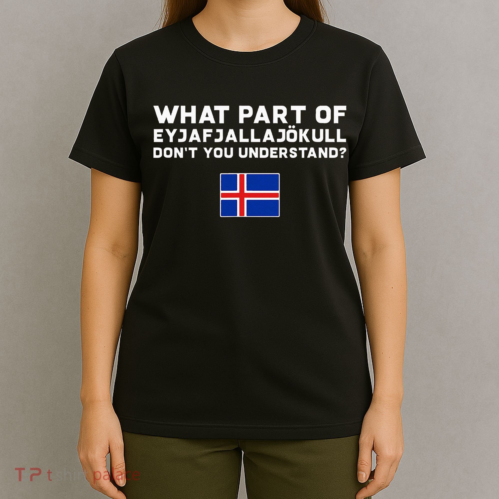 Funny Volcano Iceland T-Shirt