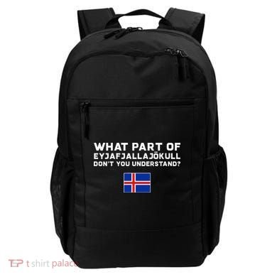 Funny Volcano Iceland Backpack