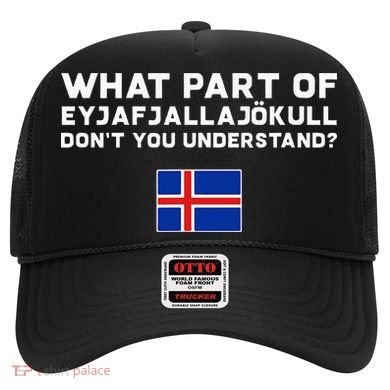 Funny Volcano Iceland Hat