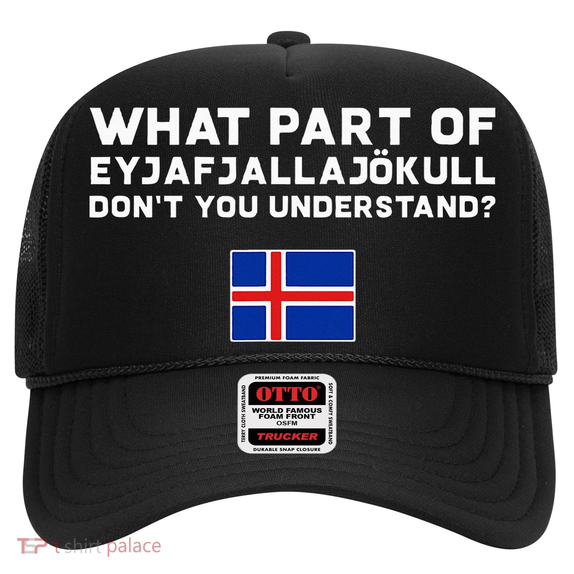 Funny Volcano Iceland Hat