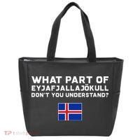 Funny Volcano Iceland Tote Bag thumb 0