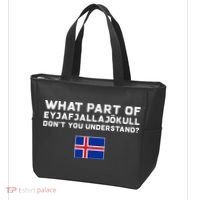 Funny Volcano Iceland Tote Bag thumb 3
