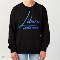 Fun Volleyball Libero Mom Graphic Gift Women's Sweatshirt thumb 0