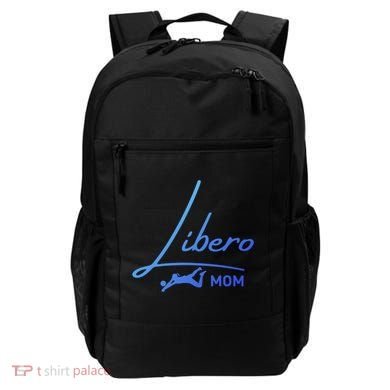 Fun Volleyball Libero Mom Graphic Gift Backpack