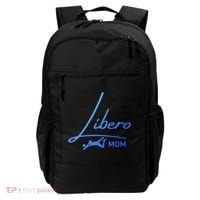 Fun Volleyball Libero Mom Graphic Gift Backpack thumb 0