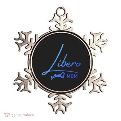 Fun Volleyball Libero Mom Graphic Gift Ornament