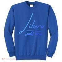 Fun Volleyball Libero Mom Graphic Gift Sweatshirt thumb 0