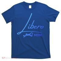 Fun Volleyball Libero Mom Graphic Gift T-Shirt thumb 0